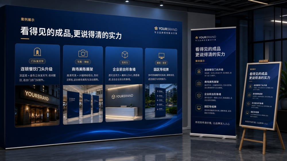 写真喷绘效果示意